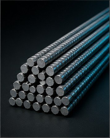 TMT steel bars